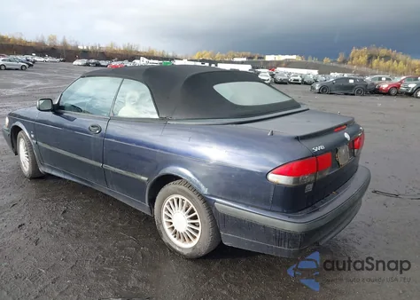 2003 Saab 9-3 Se из США, поврежденный, VIN YS3DF78KX37000610